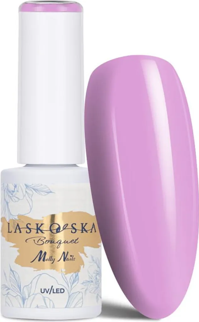 Vernis hybride sans HEMA Molly Nails @Bouquet par Laskovska Delavaya 7 g