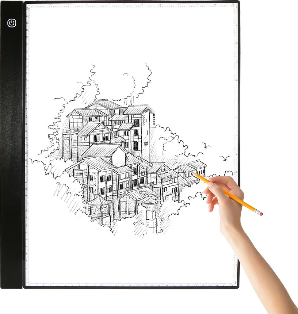 A3 LED Tracing Light Box Pad Grafický tablet 4 mm Obrázok produktu 