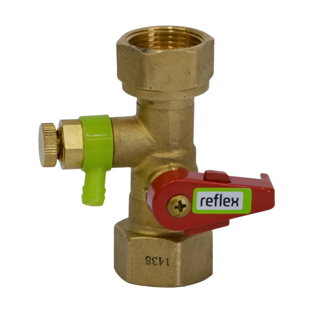 Robinet d'arrêt à boisseau sphérique 3/4 pour circuit eau et chauffage