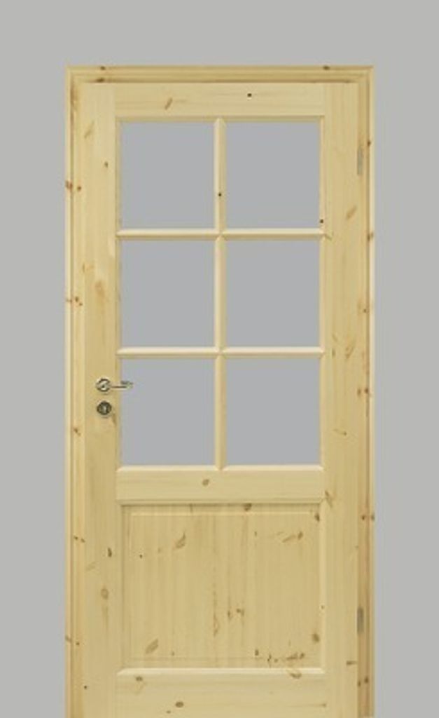 Pertura Landhaustür Fengur Kiefer 86,0x198,5 cm Rechts 02/SP6 (ohne Glas)
