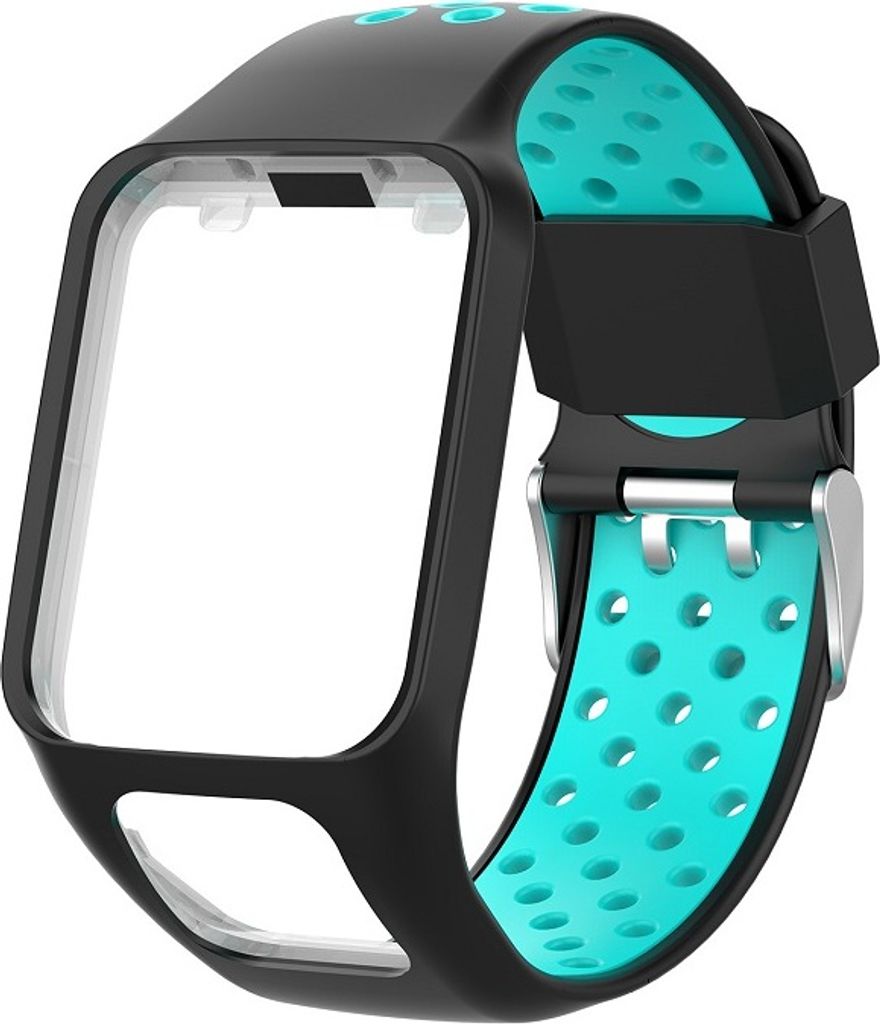 Ersatz Silikon reine Farbe Uhrenarmband für TomTom Runner 2 / 3 Atmungsaktive Band für Golfer2 Adventunrer Universal Sport Smart Armband