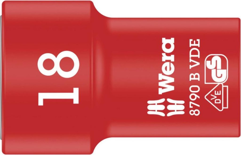 Wera 8790 B VDE Zyklop-Steckschlüsseleinsatz, isoliert, mit 3/8"-Antrieb
