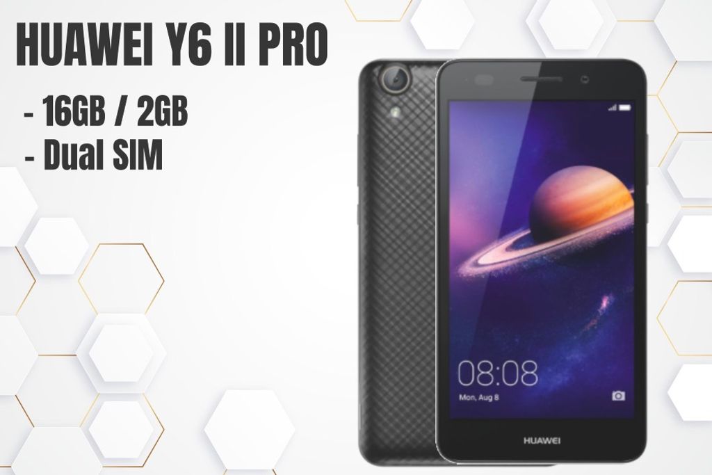 Huawei Y6 II, 14 cm (5.5"), 2 GB, 16 GB, 13 MP, Android Zdjęcie produktu 