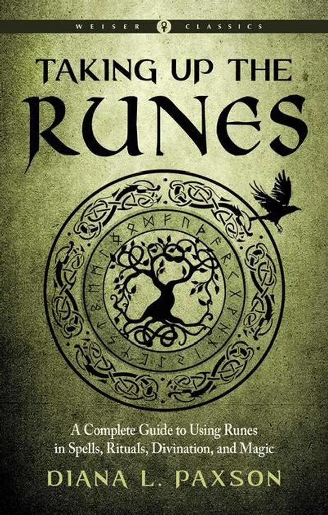 Livre de Divination Taking Up the Runes : Manuel de Tradition Nordique