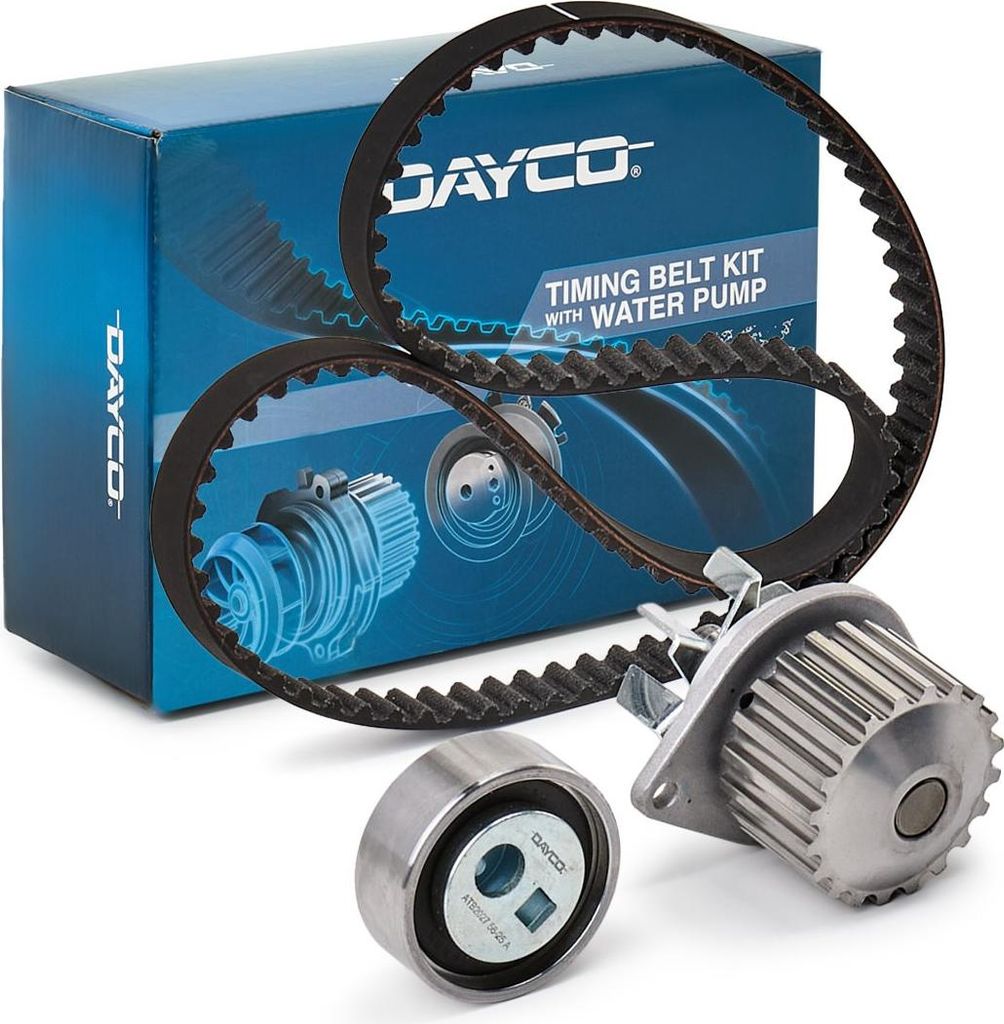 DAYCO KTBWP1010 Zahnriemensatz + Wasserpumpe passend für PEUGEOT 206 Schrägheck (2A/C) 106 II Schrägheck (1A, 1C) 206 SW (2E/K) 205 II (20A/C)