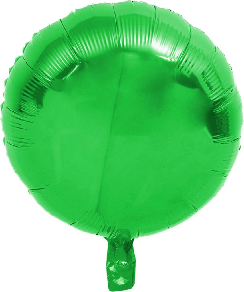 Folienballon rund, Hellgrün, ca. 45 cm Produktbild 