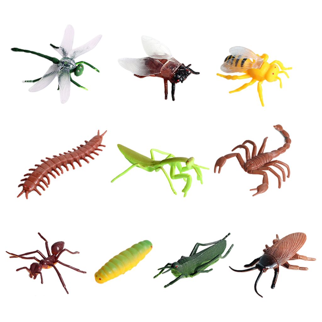 Simulation Bug Actionfigur Modell   Insekten Spielset Spielzeug Figuren Kinder 