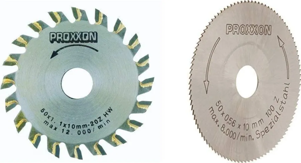 Lama circolare Proxxon in metallo duro 50 mm 20 denti