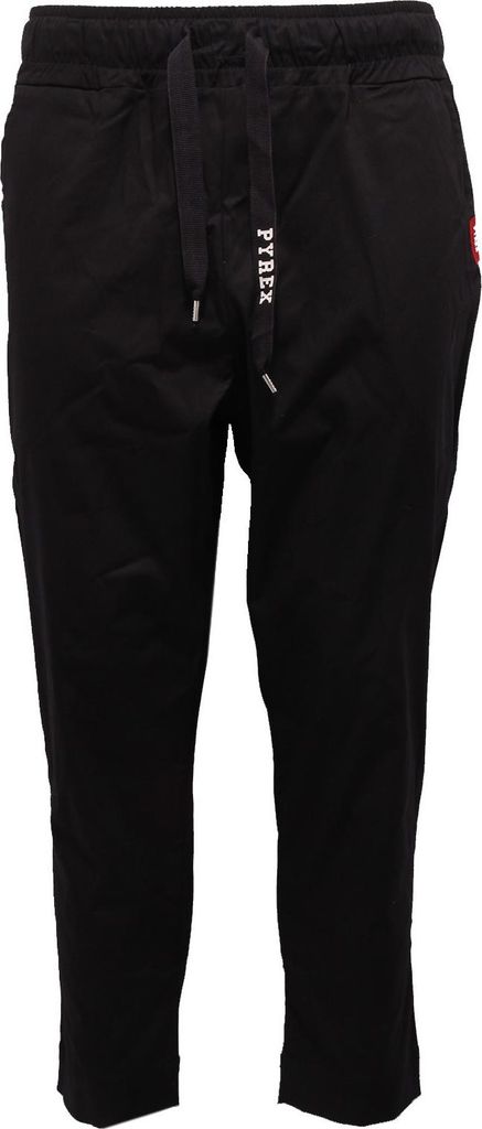 9474V PYREX schwarze Baumwollhose Herren