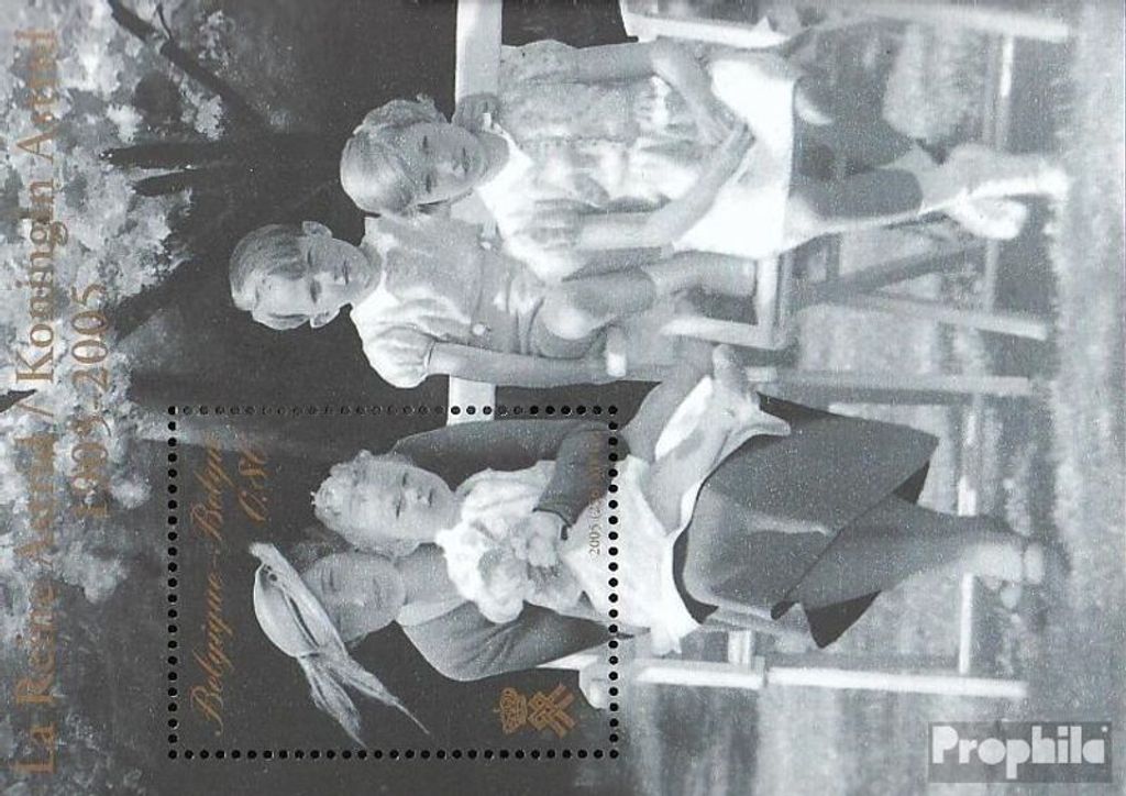 Briefmarken Belgien 2005 Mi Block106 (kompl.Ausg.) postfrisch Astrid