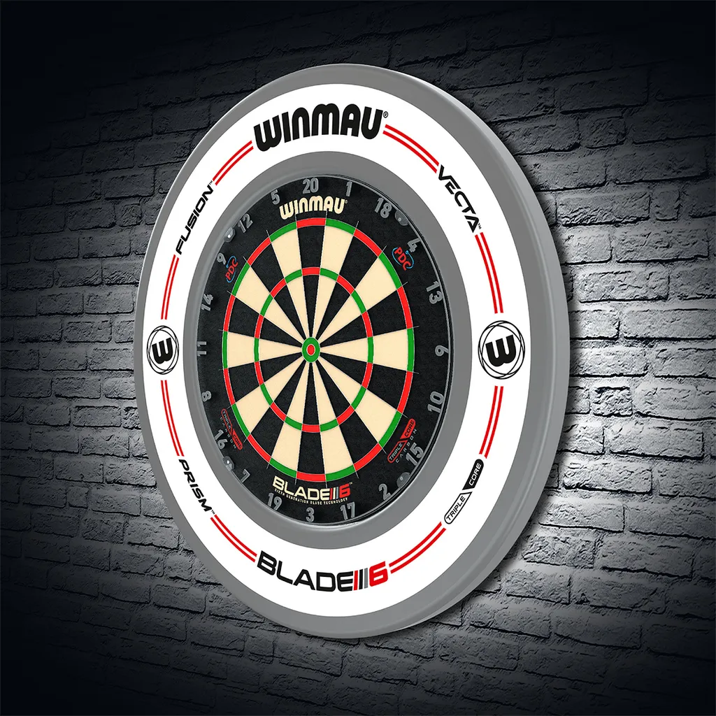 Protection mur fléchettes Winmau Surround Pro-Line blanc 4449 sans trou - 6