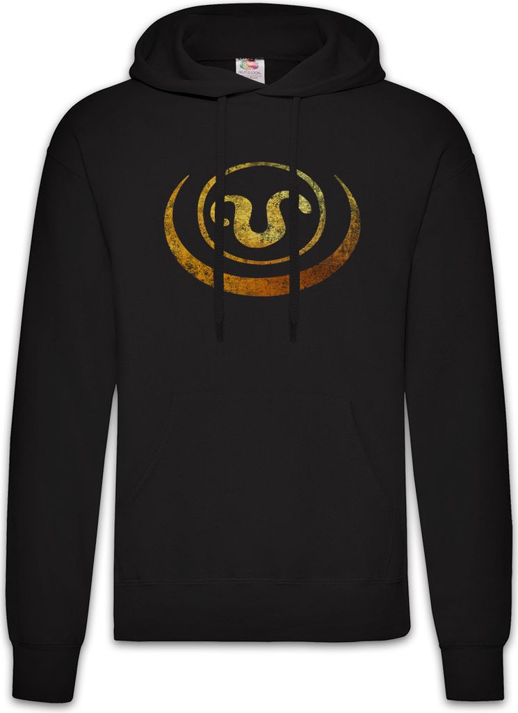 Urban Backwoods Symbol Of Apophis, Herren Hoodie, Farbe: Schwarz, Größe: 4XL