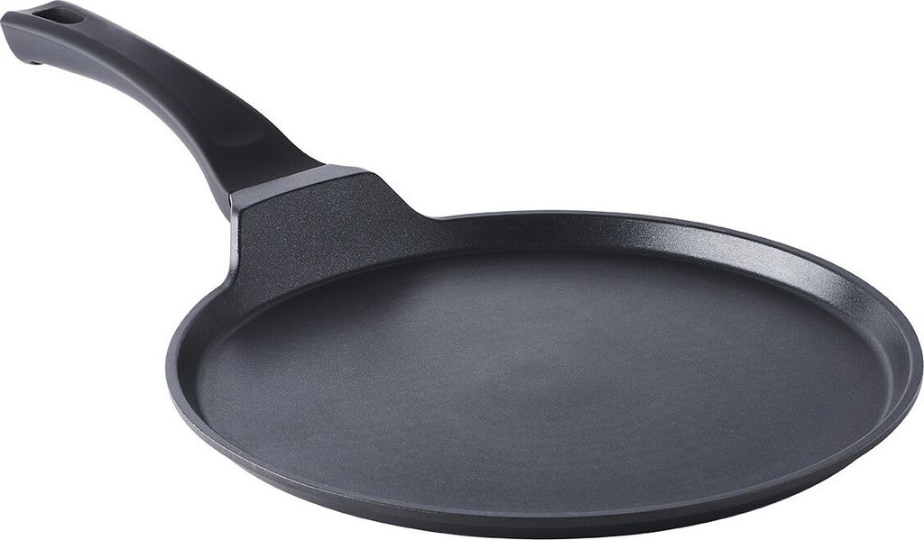 Mastrad Crêpière, Poêle à crêpes, Aluminium, Noir, 28 cm, Image du produit 