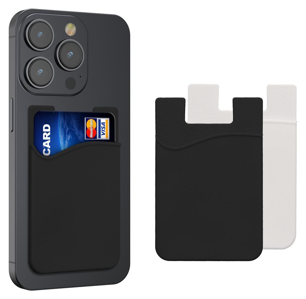 kwmobile 3x Kartenhalter Hülle für Smartphone - Produktbild 