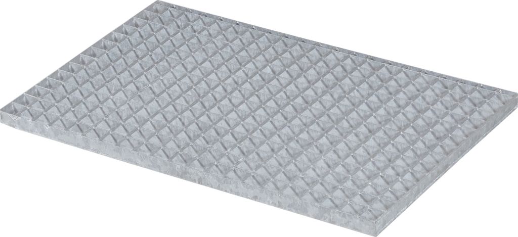 Gitterrost 800x500 verzinkt, Maschenweite 34x38, Produktbild 