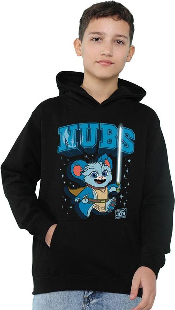 Star Wars - "Young Jedi Adventure Nubs" Kapuzenpullover für Kinder TV22417 (128) (Marine)
