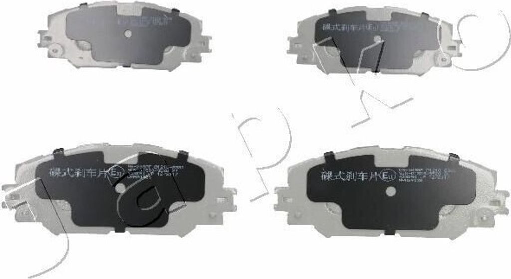 JAPKO Bremsbeläge Satz Vorne Bremsklötze für TOYOTA Yaris Schrägheck (P13) 50269