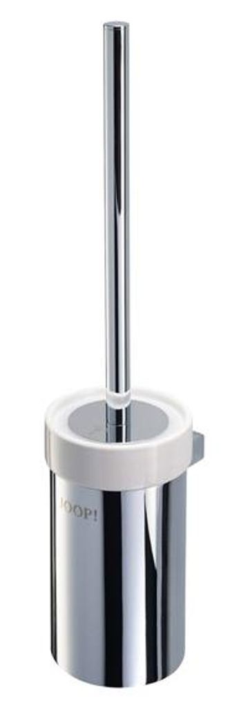 Joop! WC-Bürstengarnitur Fixed Accessories Silber/Weiß Produktbild 