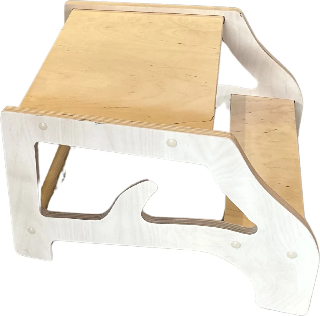 Marches Montessori en bois de pin - Plateforme d'observation enfant