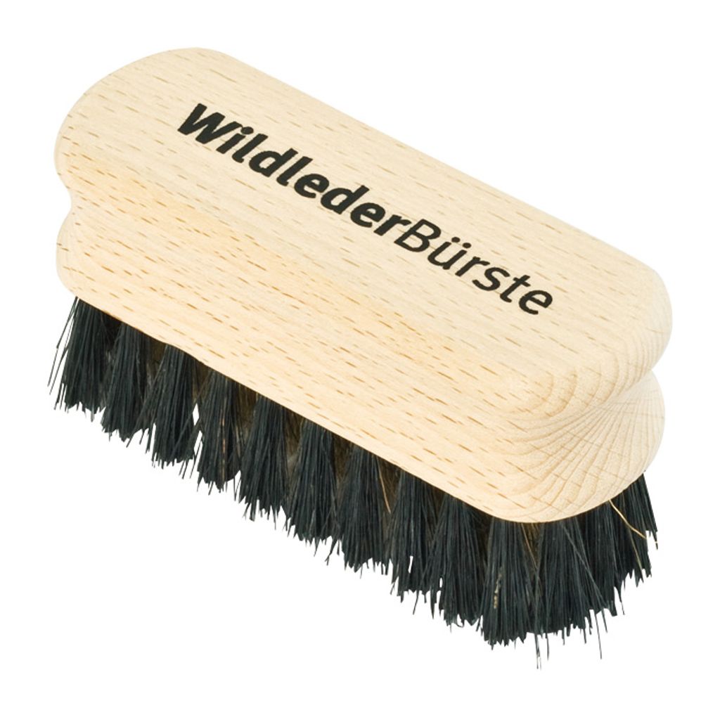 Redecker Wildlederbürste, klein, mit Borstenrand Produktbild 