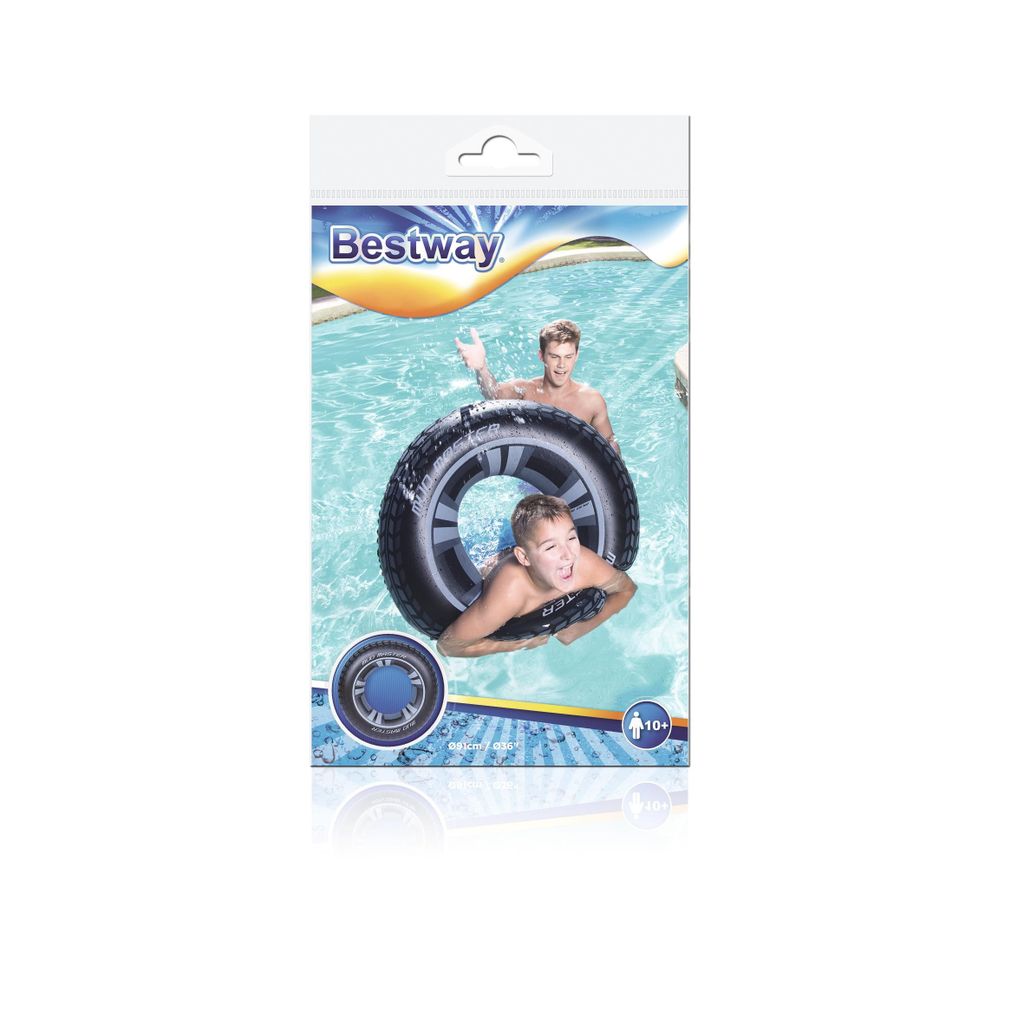 Schwimmring ''Velocity'' LxBxH 91x91x15 cm Zdjęcie produktu 6