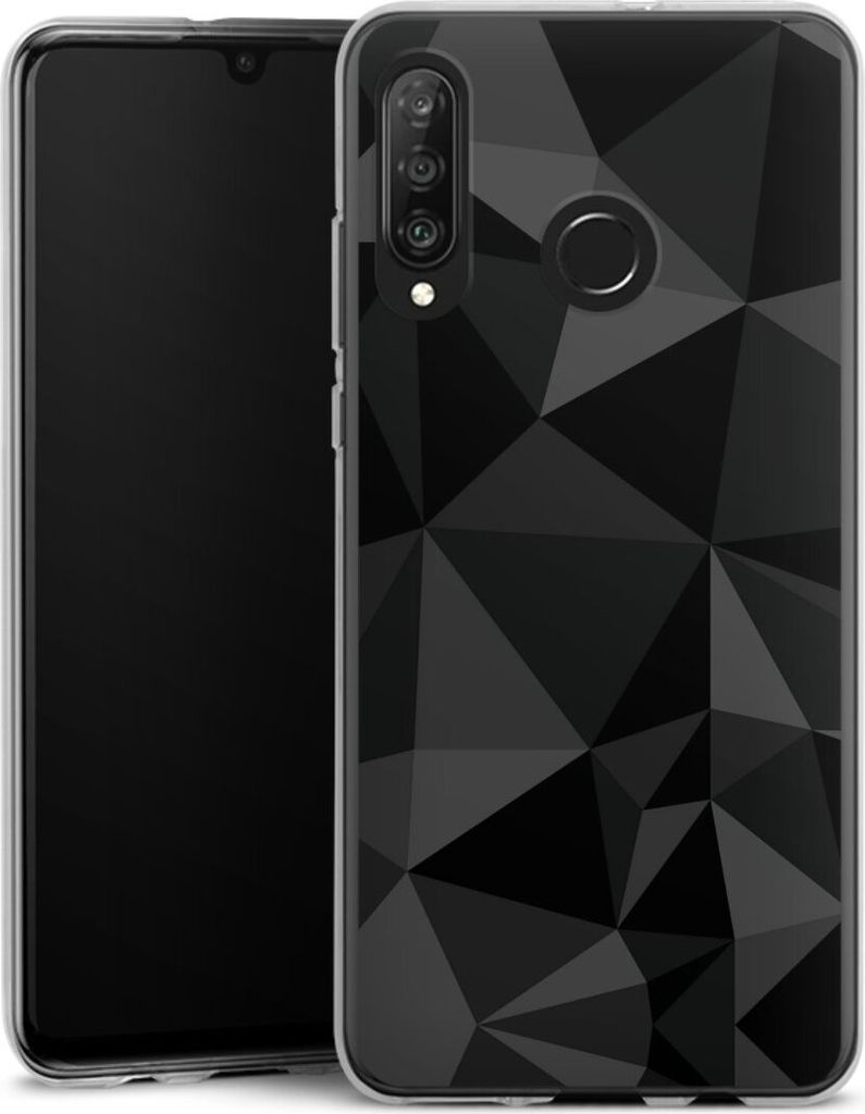 DeinDesign Handyhülle für Huawei P30 Lite Silikon Hülle Case Smartphone Schutzhülle Abstrakt Geometric Muster