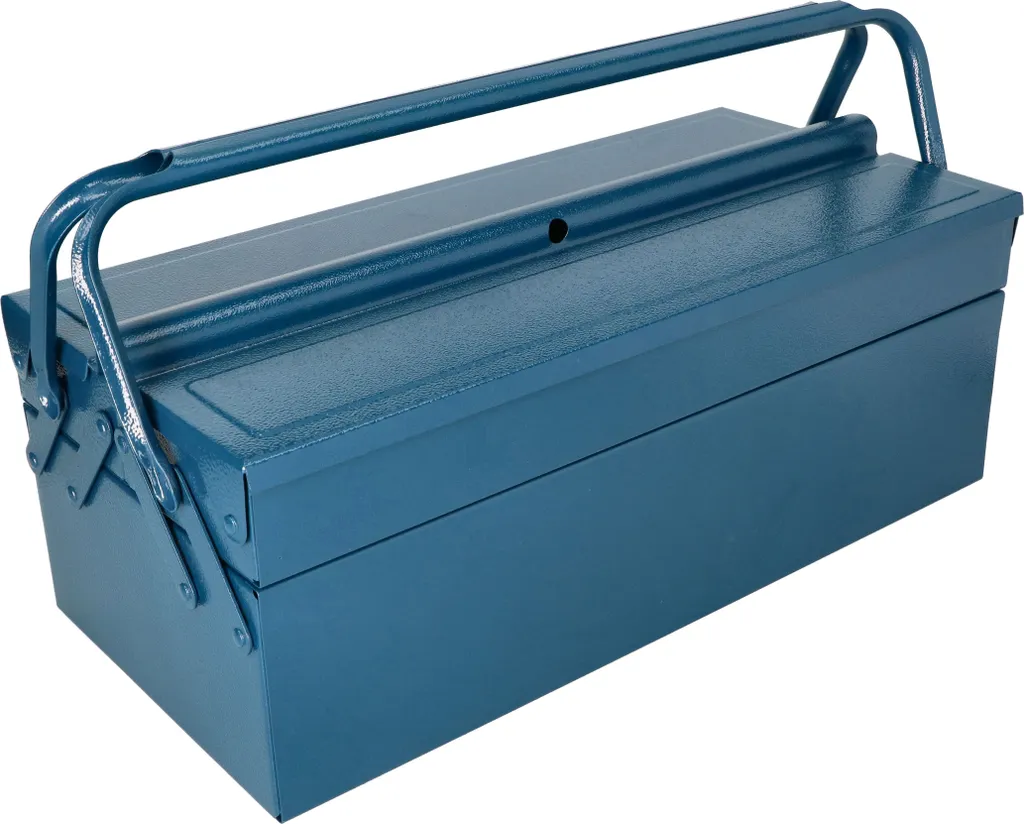 Boîte à outils en métal 530 mm Kotarbau - Fini le désordre en 3 pièces
