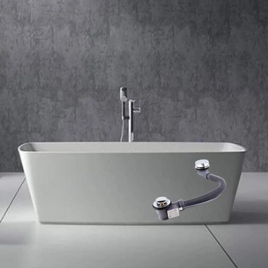 Poubelle pour Salle de Bains Design Chrome - Accessoire Hygiène Chic