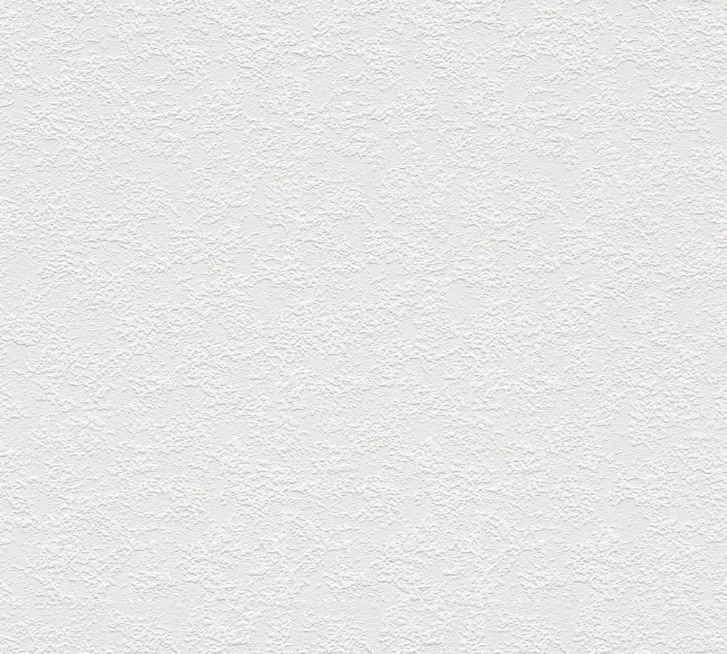 A.S. Création Tapete Simply White 2, weiss, 10,05 m x 0,53 m, 666512, 6665-12