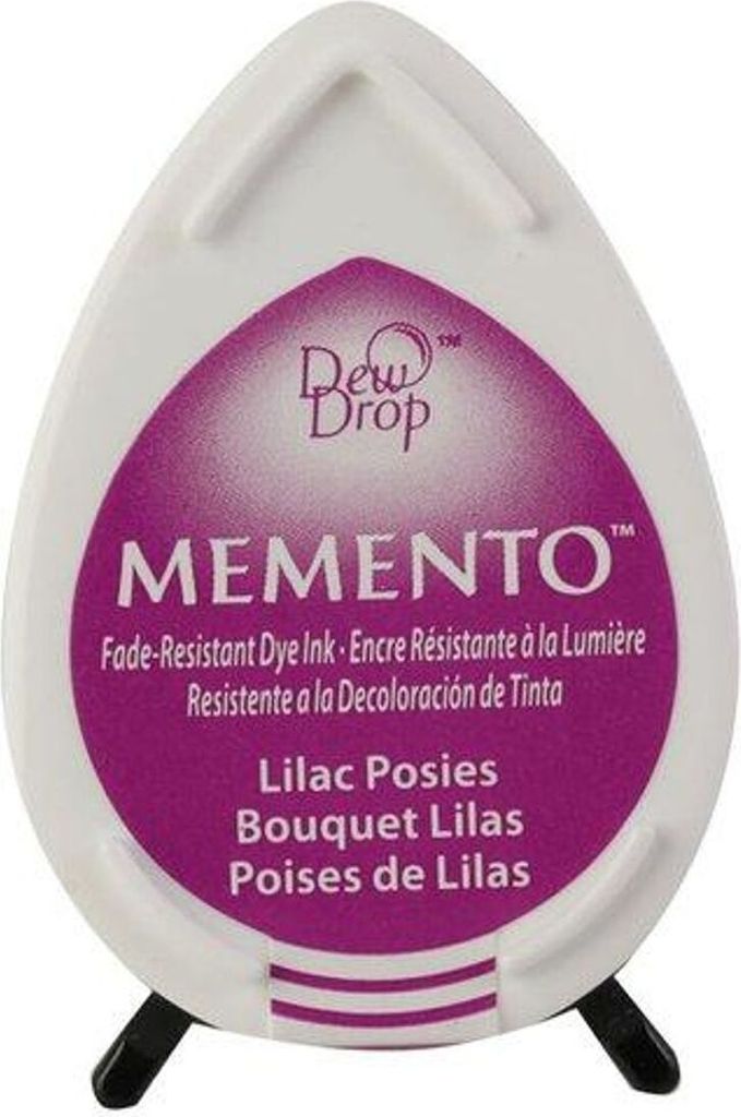 TSUKINEKO Memento Dew Drop - Stempelkissen, Lilac Posies