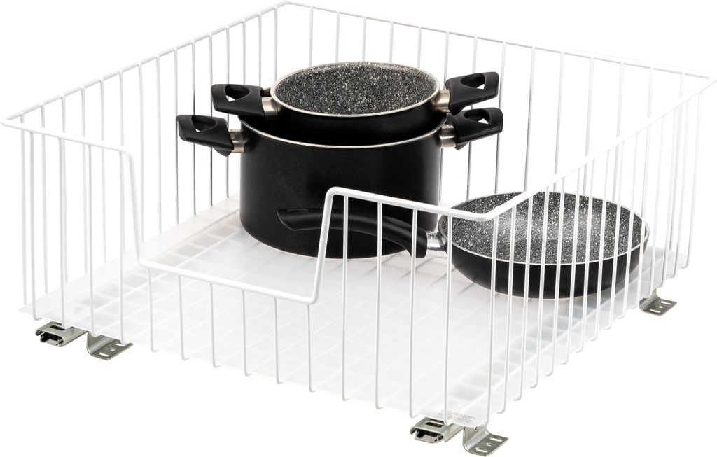 bremermann Schrank-Korbauszug 50 cm mit Einlegeboden, Produktbild 