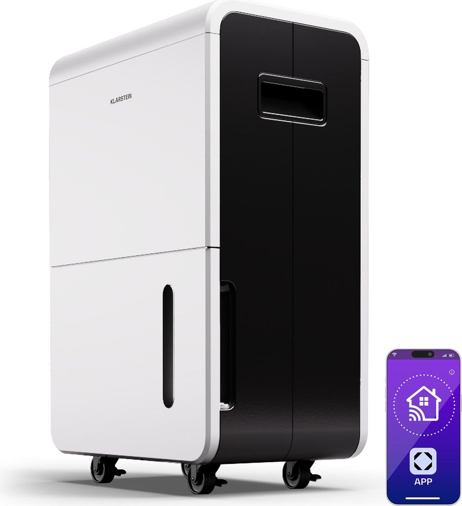 Klarstein DryFy Grand Smart 70L Déshumidificateur, 70L/24h, Image du produit 