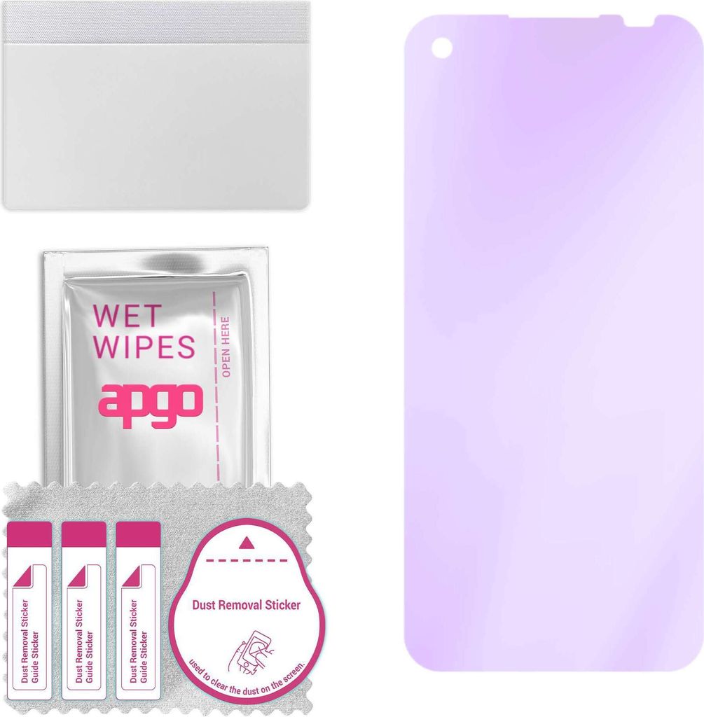 apgo Hybrid Schutzglas, kompatibel mit Hammer Blade V 5G, Anti-Blue, 9H Härte, toller Ersatz für Hartglas, kratzfester Displayschutzglas, Display...