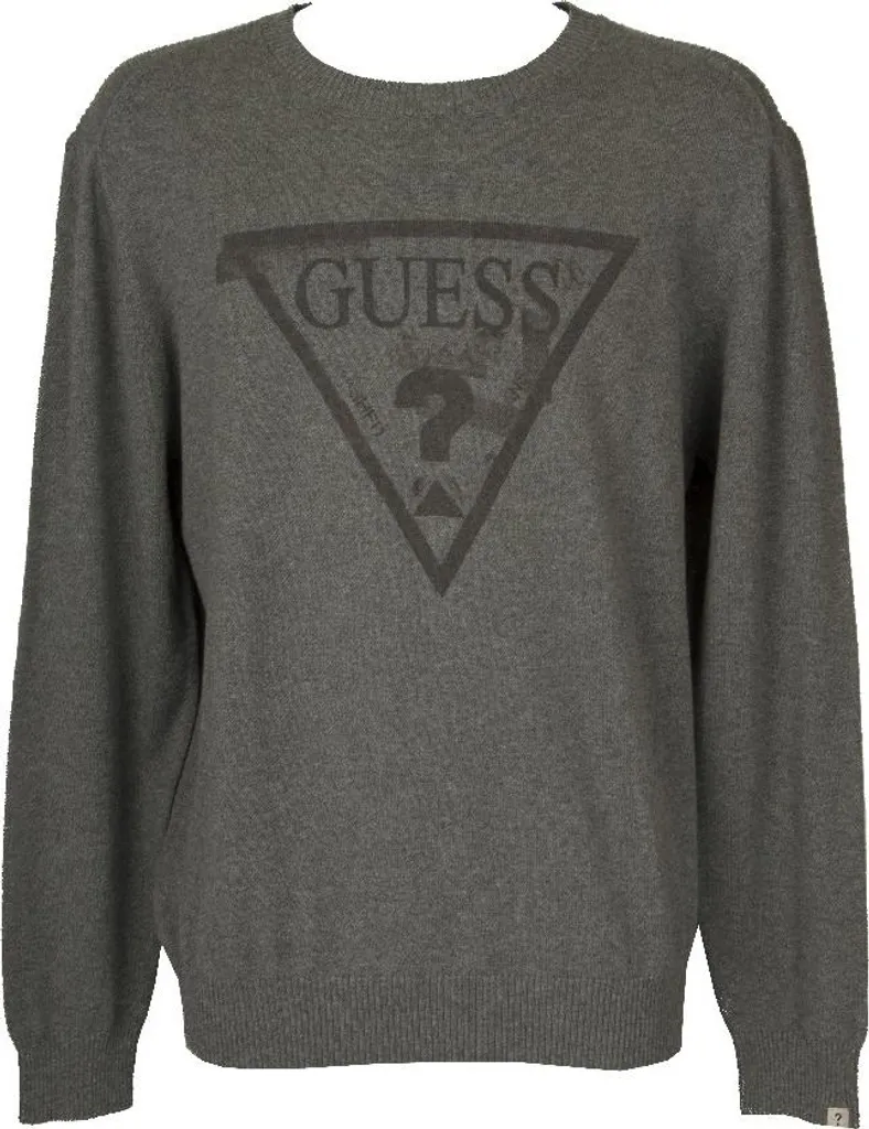 Pull GUESS Homme XL : Fini le Froid avec ce Mélange Laine et Coton Doux