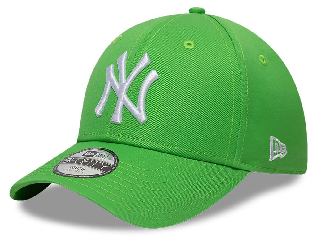 New Era Kids Cap MLB 9FORTY New York Yankees open green Child