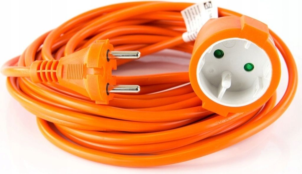 Bau-Garten-Verlängerungskabel 15m 2x1mm