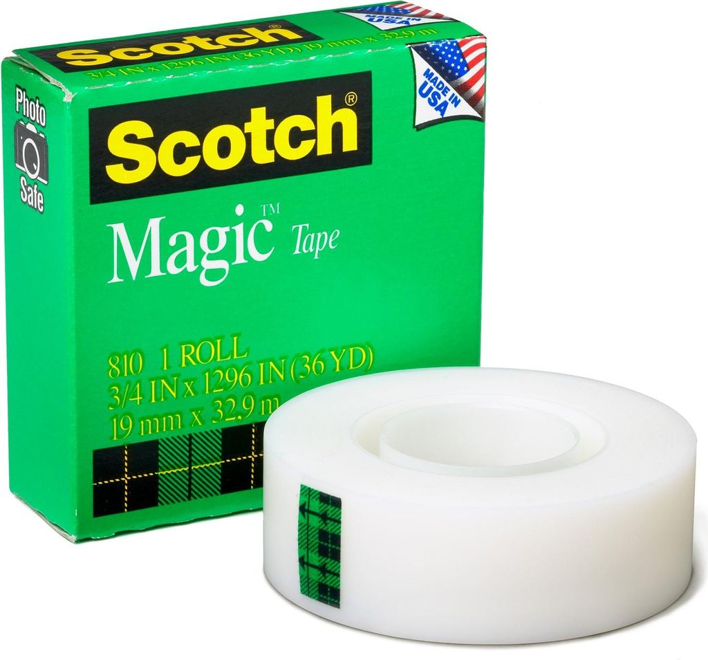 Lepiaca páska Scotch Magic neviditeľná popisovateľná, 19 mm Produktbild 