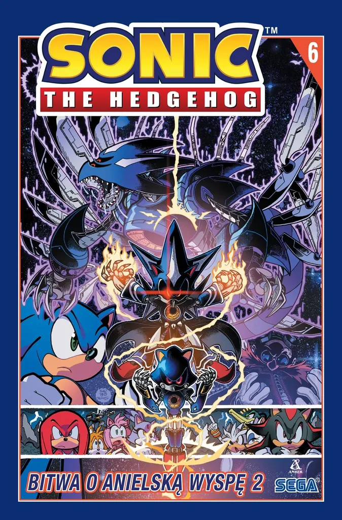 Sonic the Hedgehog Bitwa o Anielską Wyspę 2 Livre BD Aventure Enfant