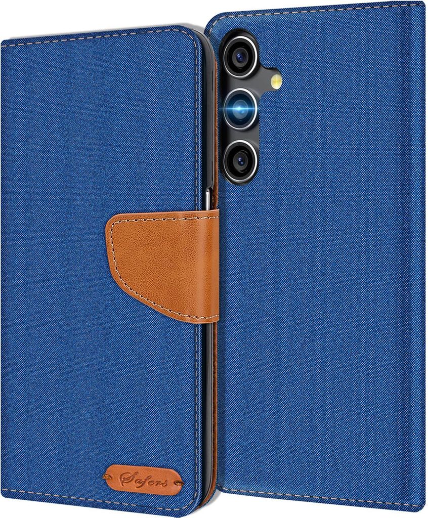 Klapp Hülle Samsung Galaxy S24 FE Handyhülle Tasche Flip Case Schutz Hülle Book Cover
