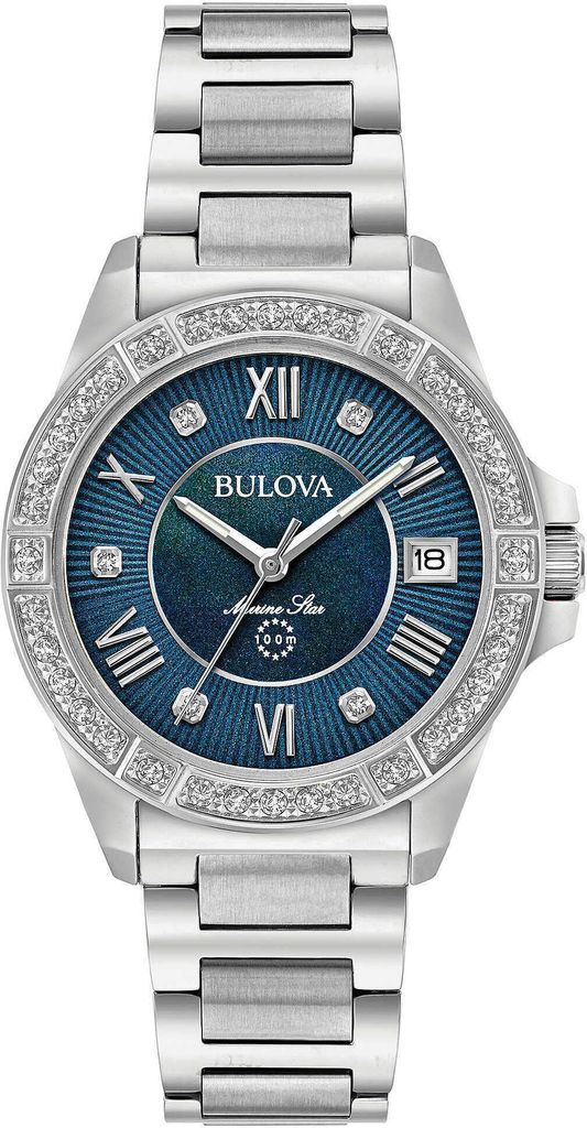 Bulova 96R215 Marine Star Damenuhr 32mm 10ATM