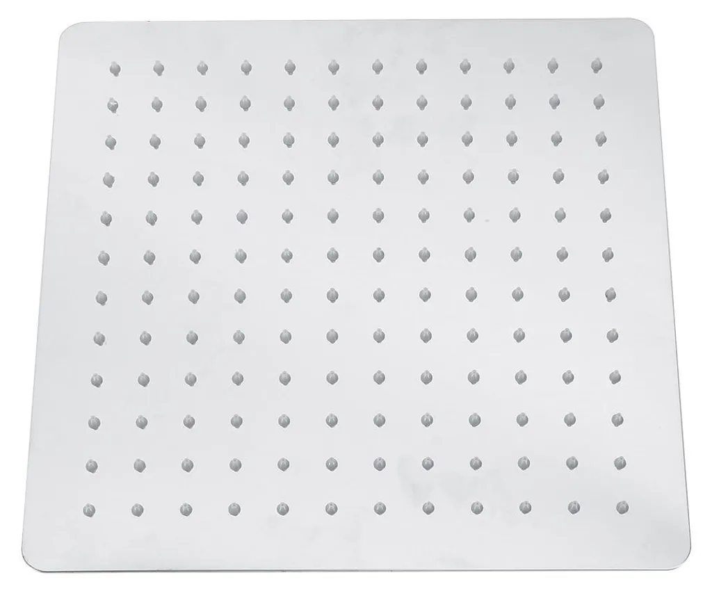 Pommeau de douche design Rain ultrafin en acier inox pour salle de bain