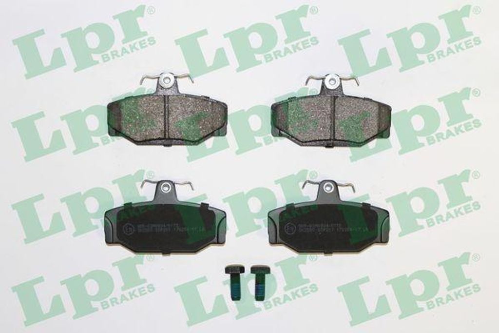 LPR 05P217 Bremsbelagsatz, Scheibenbremse OE 2718294 kompatibel mit 740, 850, 940, 960, C70, S70, S90, V70, V90, XC70