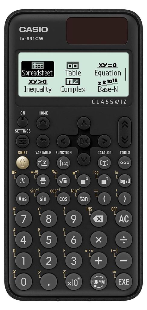 CASIO FX-991CW CALCULATOR SCIENTIFIC BOX. Black. Obrázok produktu 