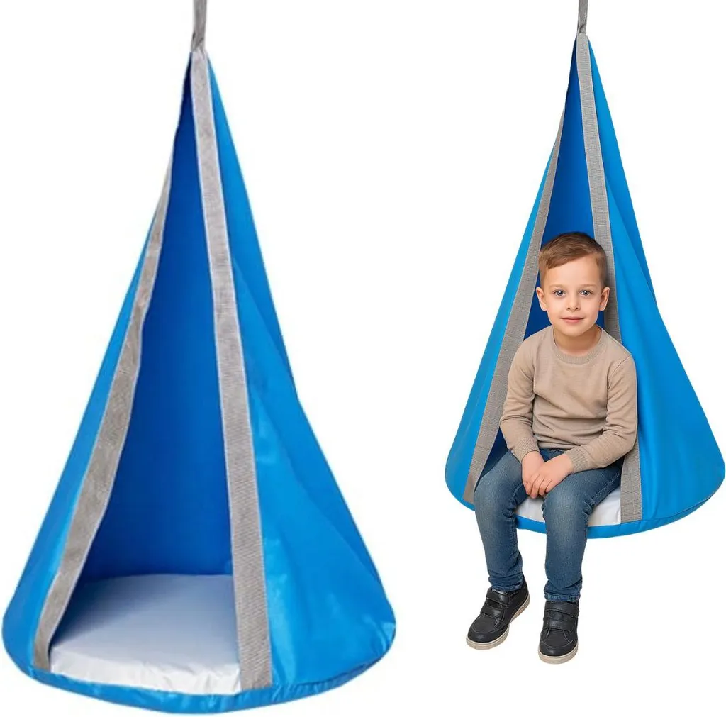 Altalena Comet Cocoon Blu: Un Viaggio Tra Le Nuvole Per Bambini