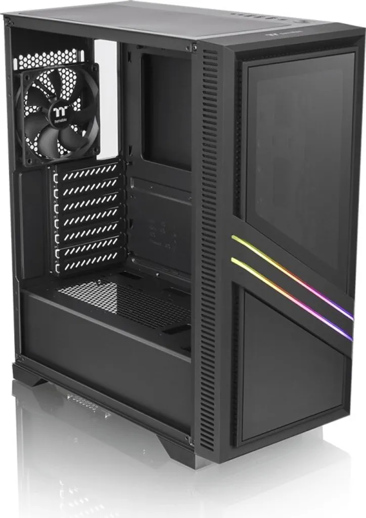 Boîtier PC ATX Thermaltake Versa T35 TG RGB idéal pour Setup Gaming LED