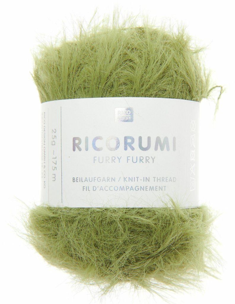 Rico Design 383431.018, Olive, Polyamid, 175 m, 25 g, Produktbild 