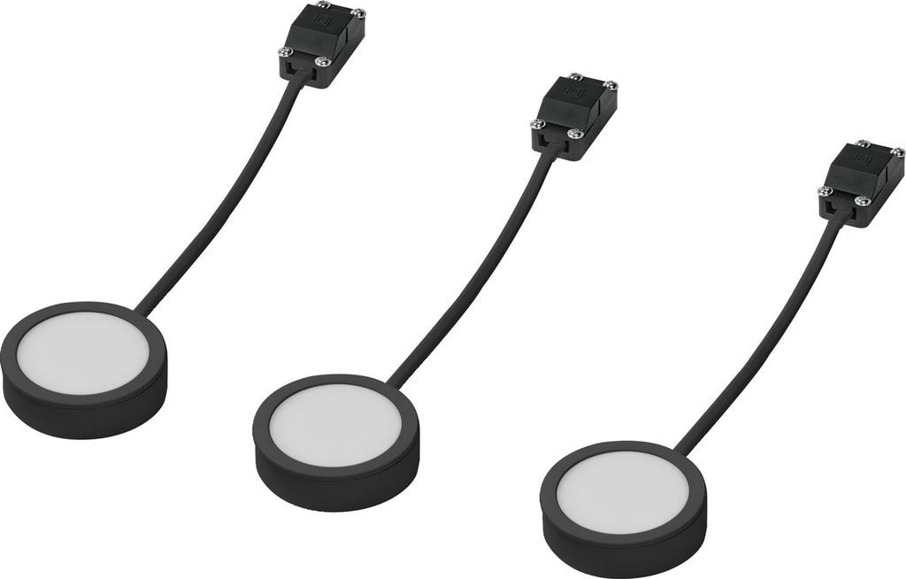 Ledvance Schrankleuchten-Spots 3er Set 3x3W 250 lm warmweiß Produktbild 