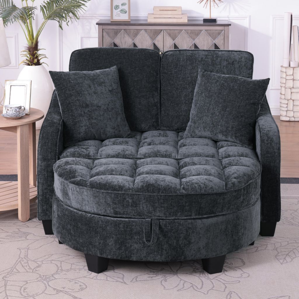 okwish 2-in-1 Divano letto Divano modulare Divano lounge Immagine del prodotto 