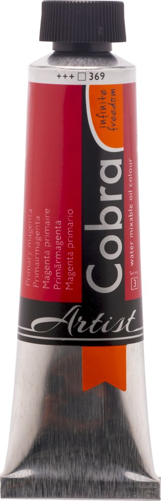 Cobra Artist Wassermischbare Ölfarbe Tube 40 ml Primärmagenta 369