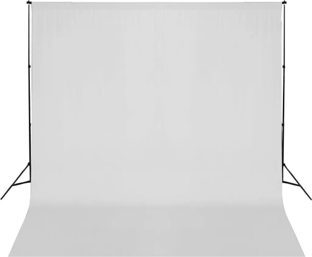 Fond de studio photo 6x3m blanc pour portrait de groupe et tournage vidéo